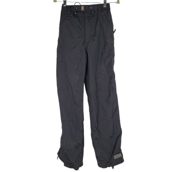 Pulse Men’s Black Waterproof Lightly Insulated Zip-Vent Snow Pants Size Small - Picture 1 of 16